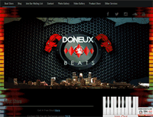 Tablet Screenshot of doneuxbeats.com